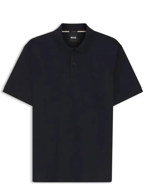 Cotton-piqué Polo Shirt With Breathable Fabric And Subtle Tipping Details