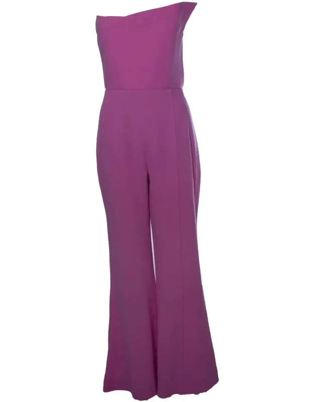 Strapless Wool Jumpsuit