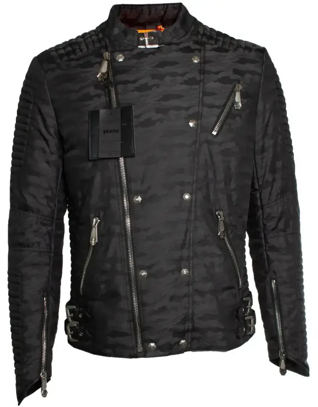 Quilted Biker Jacket