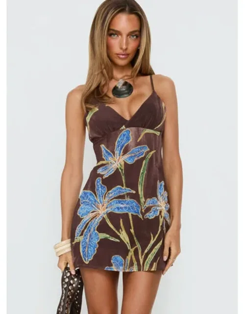 Beaded Mini Dress