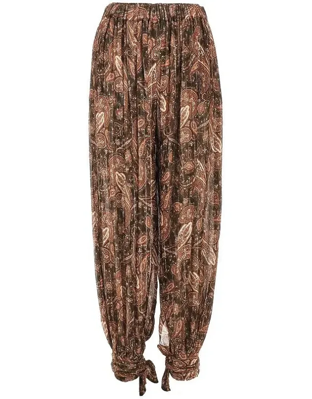 Paisley Georgette Pants