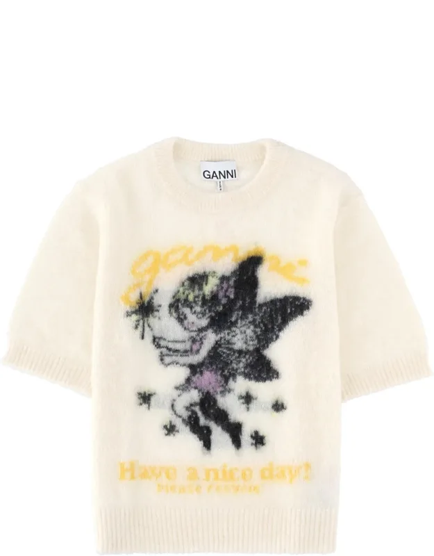 Ganni T-shirt Made In Romania