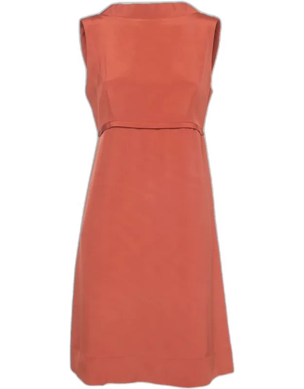 Silk Sleeveless Mini Dress