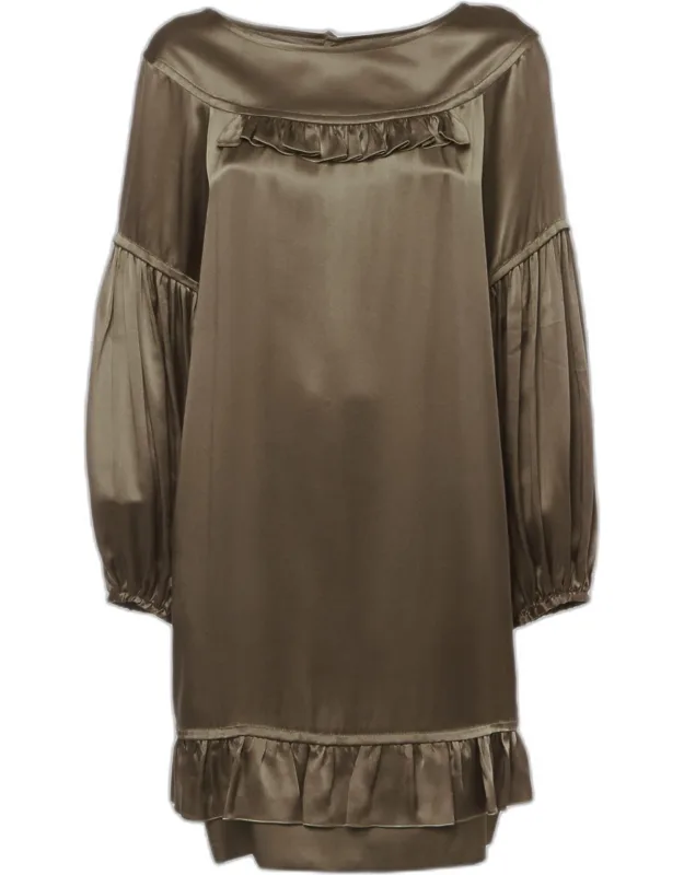 Ruffled Mini Dress