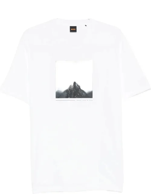 Print-detail T-shirt