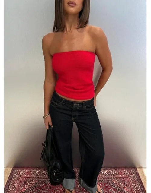 Aubrialla Strapless Top