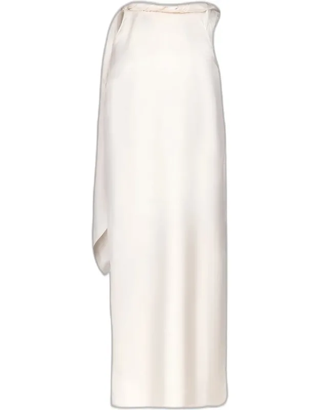 Twisted Satin Dress