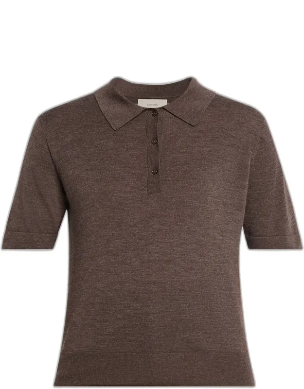 Migo Fine Cashmere Polo Sweater