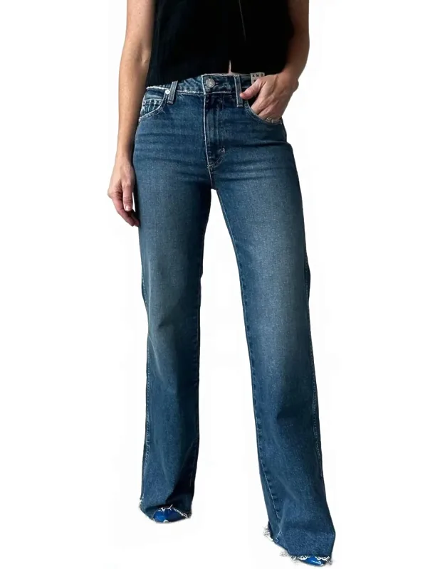 Georgia Split Flare Jeans