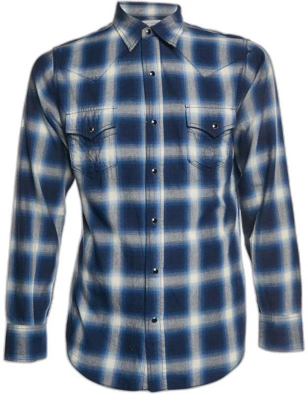 Plaid Flannel Long Sleeve Shirt