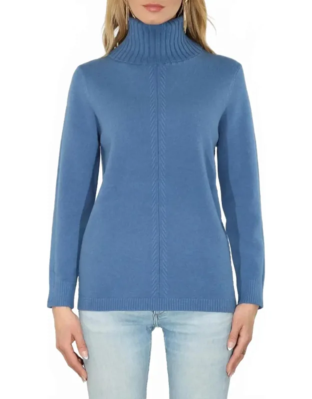 Turtleneck Tunic Top