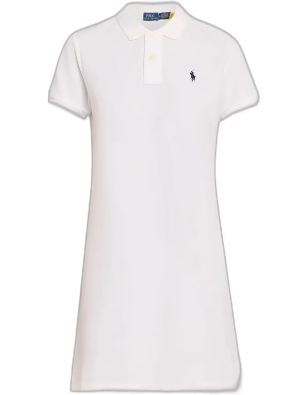 Cotton Polo Mini Dress