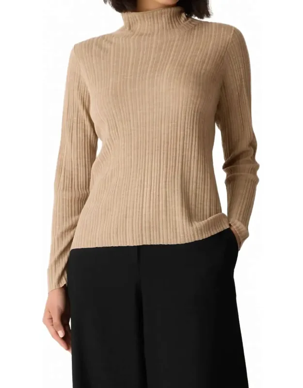 Superfine Merino Turtleneck Sweater