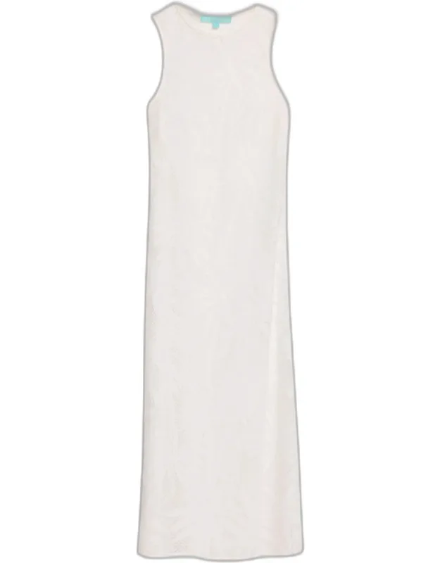 Palm Lace Maxi Dress