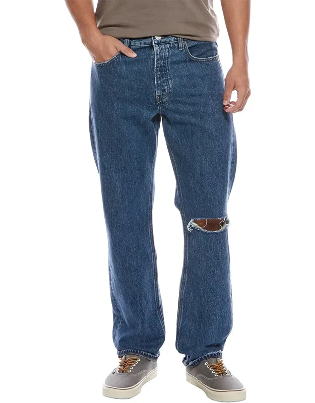 Bonair Destructed Straight Jeans