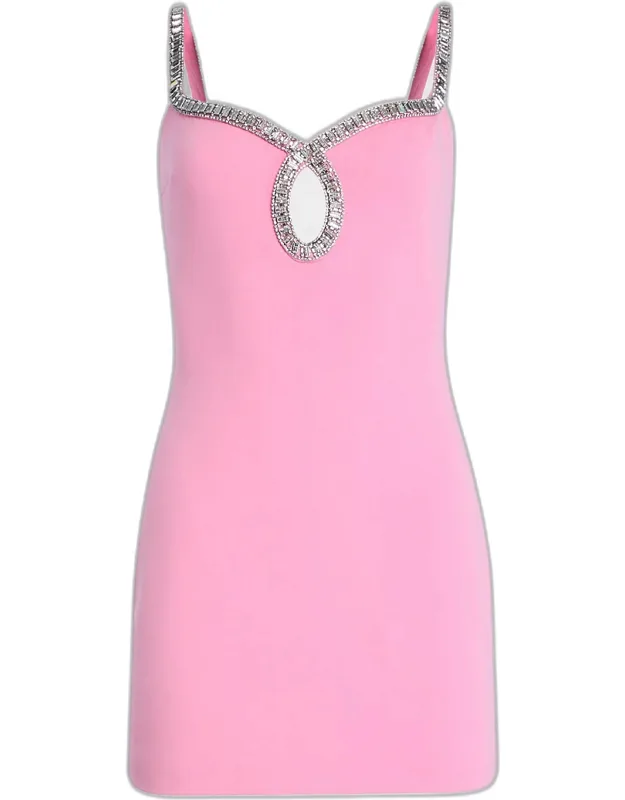 Embellished Mini Dress