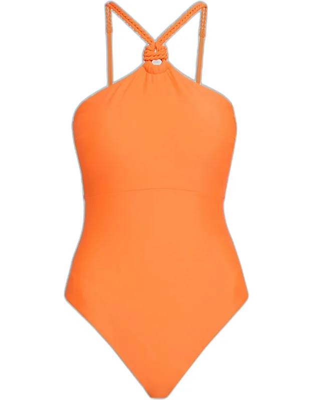 Knotted Rope Halter Swimsuit
