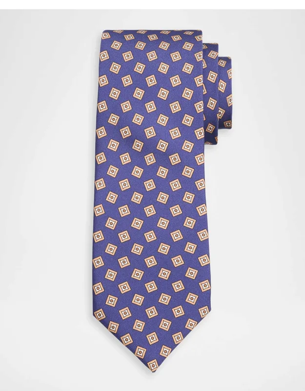 Geometric Silk Tie