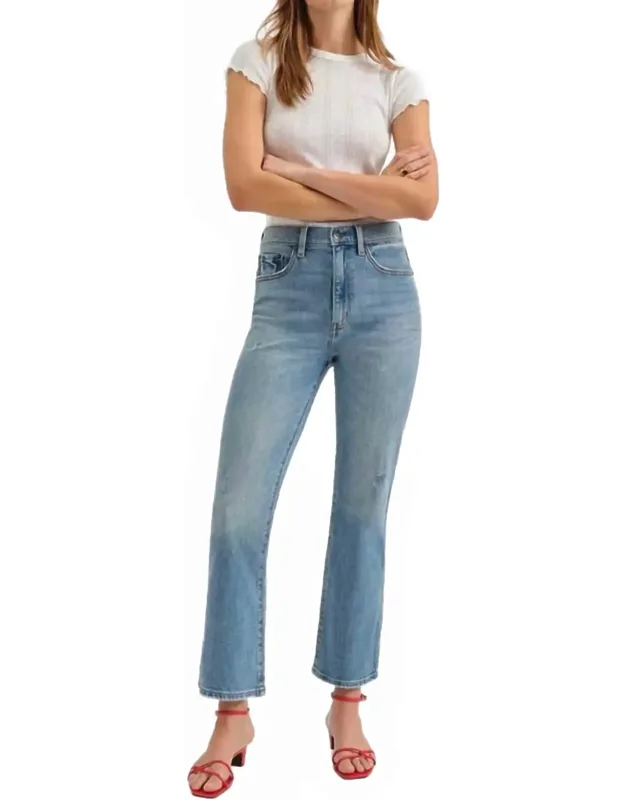 Soho Crop Flare Jeans