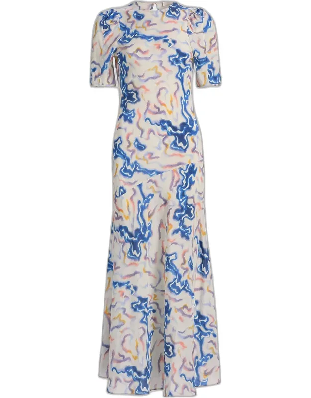 Samar Silk Dress