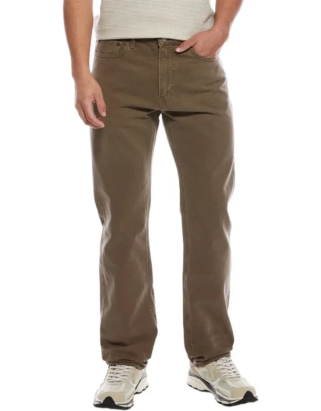 Antique Latte Brown Straight Jeans