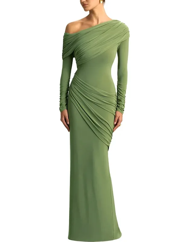 Solid Maxi Dress