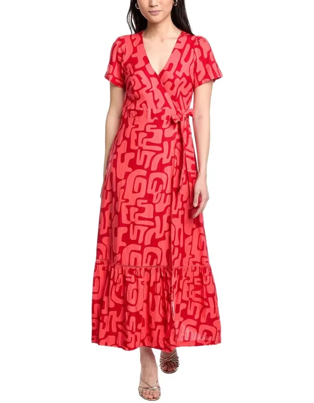 Heat Wave Linen-blend Maxi Dress