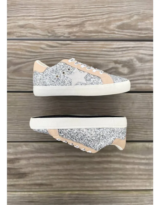 Glitter Low Top Sneakers