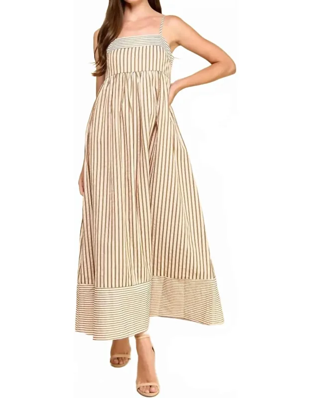 Stripped Dress