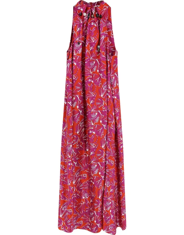Silk Long Dress