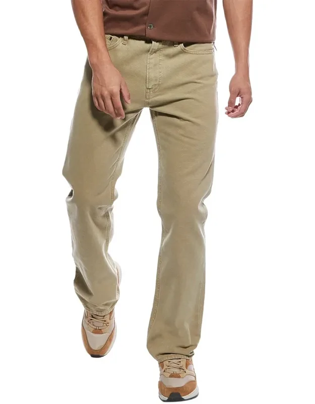 Antique French Beige Straight Jeans