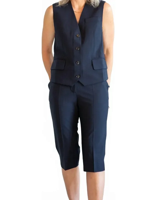 Aliyah Mid Rise Slim Leg Pants