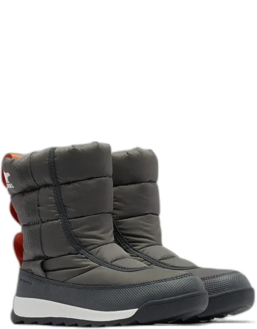 Youth Puffy Mid Waterproof Snow Boots