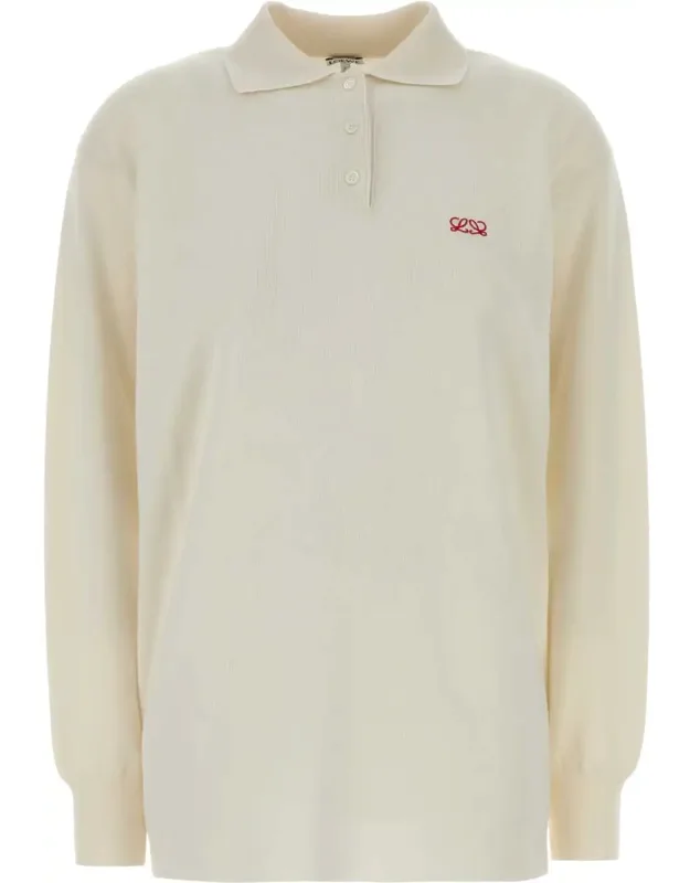 Stretch Cashmere Blend Polo Shirt