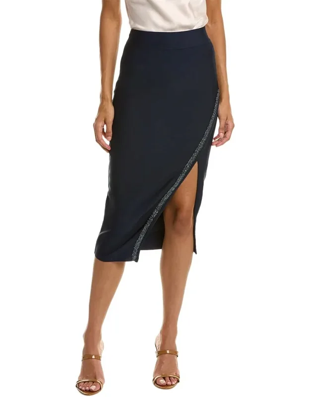 Spangled Trim Skirt