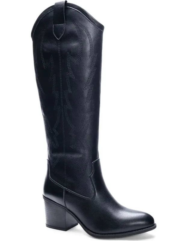Upwind Knee High Western Boots