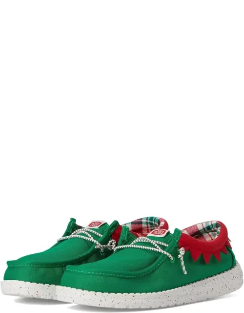 Wally Holiday Elf Moc Toe Shoes