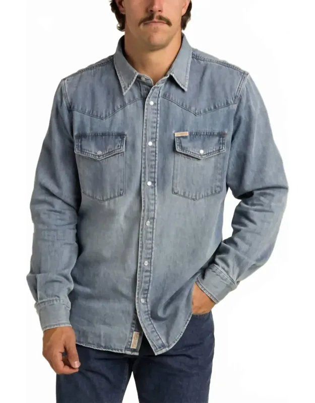 Pearl Snap Long Sleeve Shirt