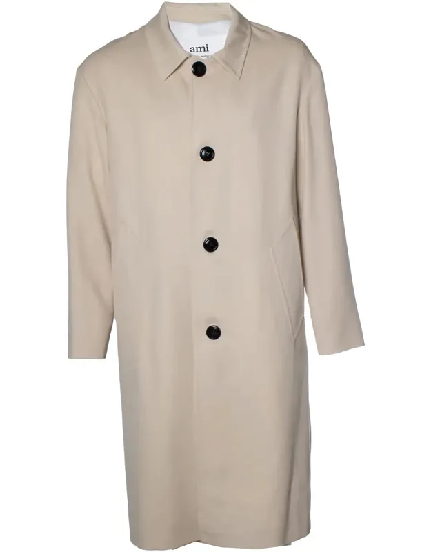 Overcoat With 2 Slip Pockets