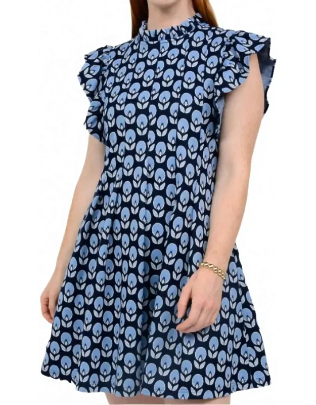 Knit And Tucked Dress