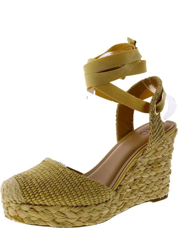 Maisie Tie-up Espadrille Wedges