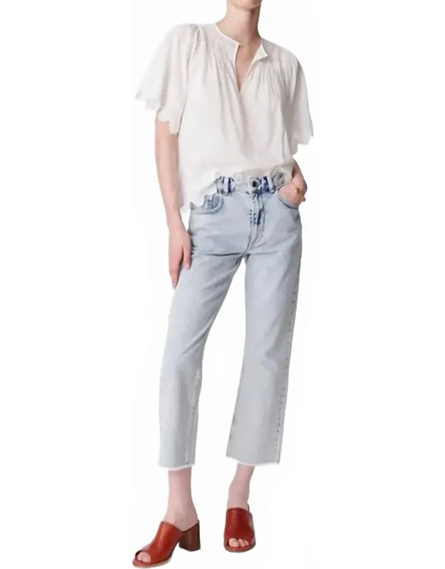 Cropped Jeans