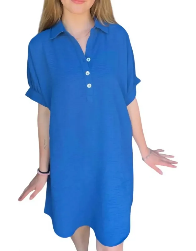 Nautical Campshirt Dress