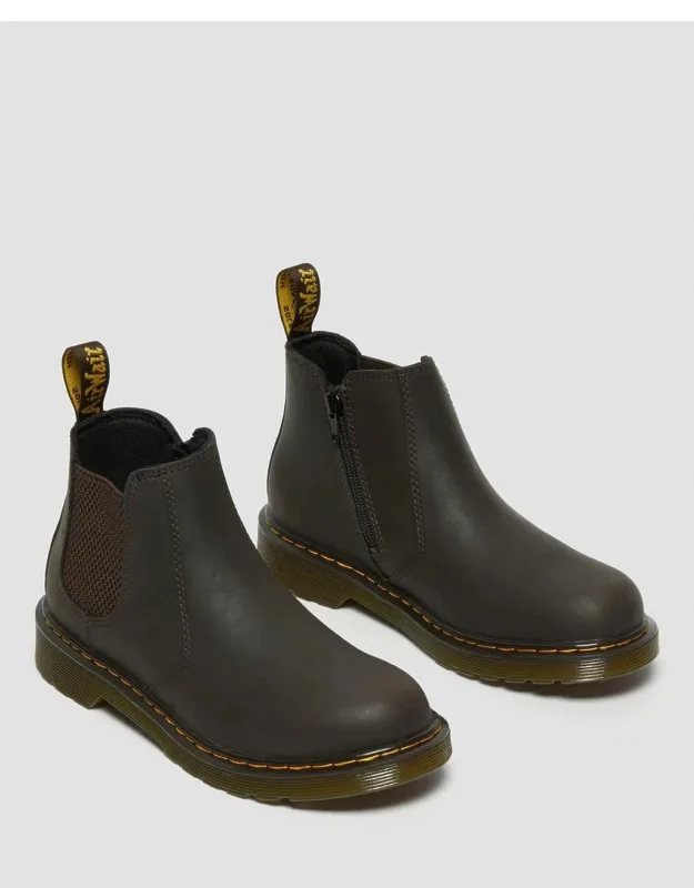 Youth Boots Wildhorse Leather Round Toe Ankle Chelsea