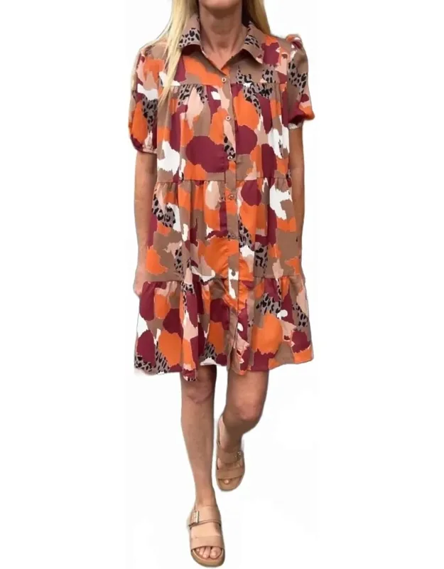 Button Up Shirt Dress