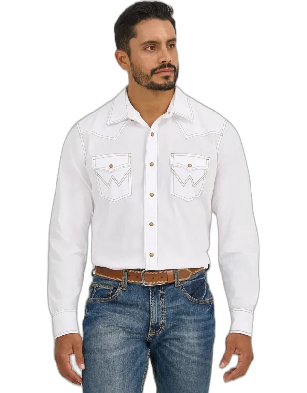Wrangler Retro Premium Tailored Fit Western Casual Shirt