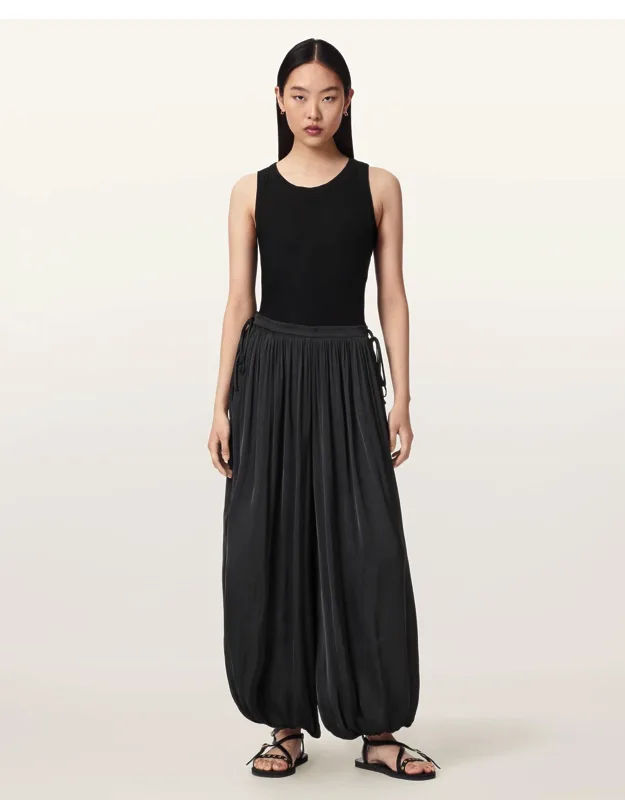 Baggy Fit Satin Pants