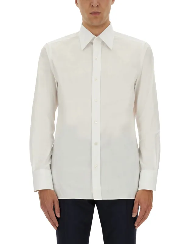 Slim Fit Poplin Shirt
