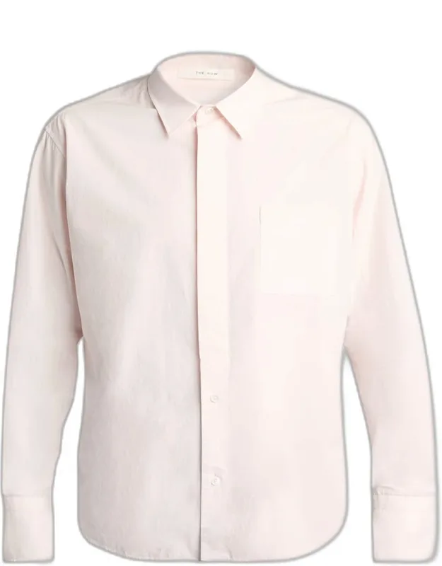 Marek Cotton Poplin Button-down Shirt