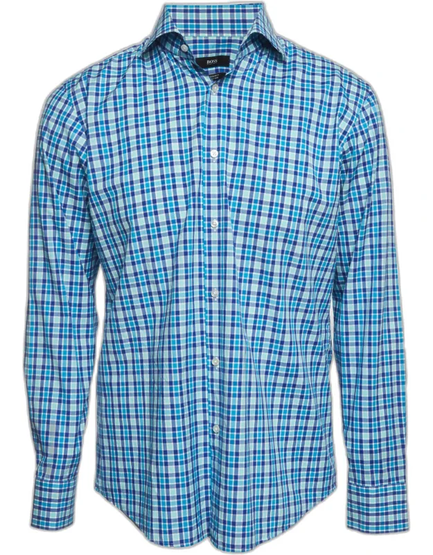 Check Print Cotton Regular Fit Shirt